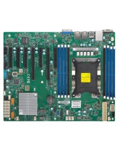 Материнская плата X11SPL F 1xSocket3647 iC621 8xDDR4 6PCI Ex8 1xM 2 PCI E SATA 8SATA3 RAID 0 1 5 10  Supermicro