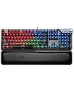 Клавиатура проводная VIGOR GK71 SONIC механическая SONIC RED подсветка USB черный серый S11 04RU234  Msi