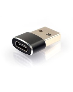 Переходник адаптер USB USB Type C черный A USB2 AMCF 02 Cablexpert