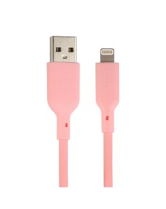 Кабель USB Lightning 8 pin OTG MFi 2 4A 1м розовый 32989 Qumo