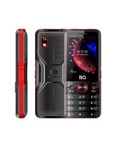 Мобильный телефон 2842 Disco Boom 2 8 TFT 2 Sim 4000 мА ч USB A черный красный Bq