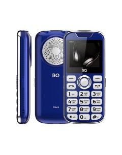 Мобильный телефон 2005 Disco 2 176x220 32Mb RAM 32Mb BT 2 Sim 1600 мА ч micro USB синий Bq