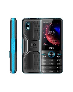 Мобильный телефон 2842 Disco Boom 2 8 TFT 2 Sim 4000 мА ч USB A черный синий Bq
