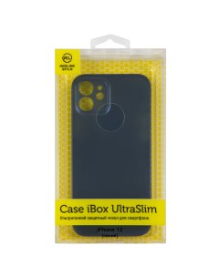 Чехол накладка UltraSlim для смартфона Apple iPhone 12 синий УТ000029064 Ibox