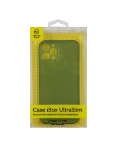 Чехол накладка UltraSlim для смартфона Apple iPhone 12 Pro зеленый УТ000029075 Ibox