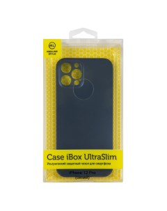 Чехол накладка UltraSlim для смартфона Apple iPhone 12 Pro синий УТ000029076 Ibox