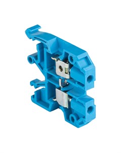 Клеммная колодка 2x2 4 мм синий plc jxb 4 35b Ekf