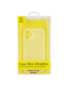 Чехол накладка UltraSlim для смартфона Apple iPhone 12 mini белый УТ000029067 Ibox