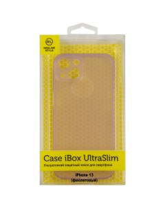 Чехол накладка UltraSlim для смартфона Apple iPhone 13 фиолетовый УТ000029092 Ibox