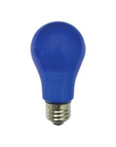 Лампа светодиодная E27 груша A55 8Вт синий K7CB80ELY K7CB80ELY Ecola