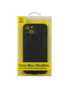 Чехол накладка UltraSlim для смартфона Apple iPhone 13 черный УТ000029096 Ibox