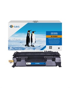 Картридж лазерный GG CE505A CE505A черный 2300 страниц совместимый для LJ P2035 P2035n P2055d P2055d G&g