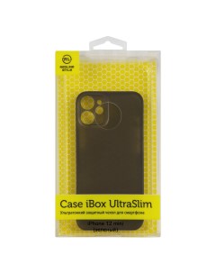 Чехол накладка UltraSlim для смартфона Apple iPhone 12 mini серый УТ000029071 Ibox