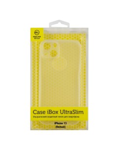Чехол накладка UltraSlim для смартфона Apple iPhone 13 белый УТ000029091 Ibox