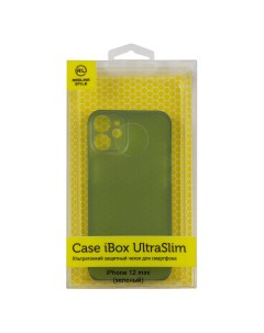 Чехол накладка UltraSlim для смартфона Apple iPhone 12 mini зеленый УТ000029069 Ibox
