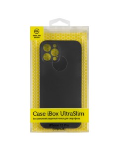 Чехол накладка UltraSlim для смартфона Apple iPhone 12 Pro черный УТ000029078 Ibox
