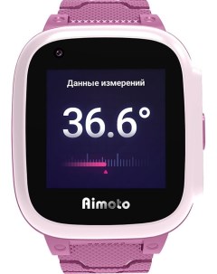 Умные часы детские Integra 4G 1 3 IPS розовый 9600304 Aimoto