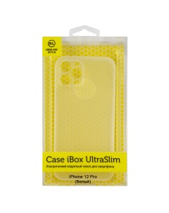 Чехол накладка UltraSlim для смартфона Apple iPhone 12 Pro белый УТ000029073 Ibox