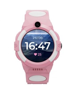 Умные часы детские Sport 4G 1 28 сенсорный розовый 9220102 Aimoto