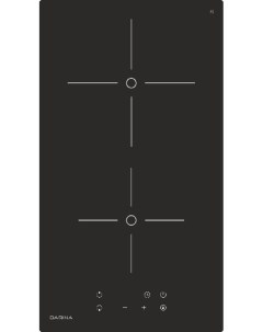 Электрическая варочная панель P L E 545 B 2 конфорки черный P L E 545 B Дарина