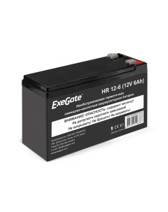 Аккумуляторная батарея для ИБП HR 12 6 12V 6Ah EX288653RUS Exegate