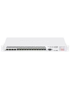 Маршрутизатор Cloud Core Router CCR1036 12G 4S EM LAN 12x10 100 1000 Мбит секx1 Гбит сек Mikrotik