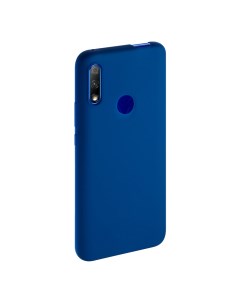 Чехол накладка Gel Color Case для смартфона HONOR 9X пластик полиуретан синий 87410 Deppa