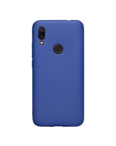 Чехол накладка Gel Color Case для смартфона Xiaomi Redmi 7 2019 полиуретан синий 87144 Deppa