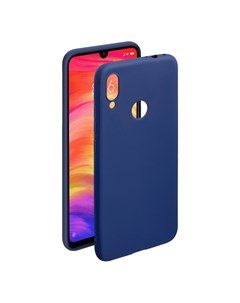 Чехол накладка Gel Color Case для смартфона Xiaomi Redmi Note 7 2019 полиуретан синий 87146 Deppa