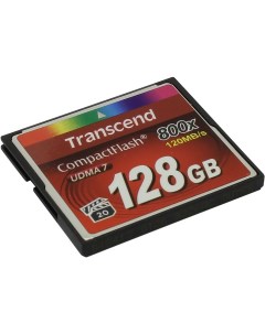 Карта памяти 128Gb CompactFlash 800X Transcend