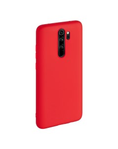 Чехол накладка Gel Color Case для смартфона Xiaomi Redmi Note 8 Pro полиуретан красный 87385 Deppa