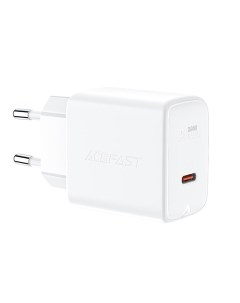 Сетевое зарядное устройство A21 30Вт USB type C Quick Charge PD 3A белый AF A21 WH Acefast
