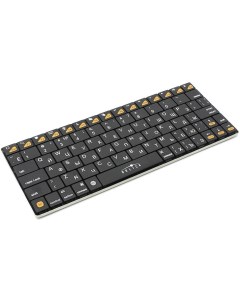 Клавиатура беспроводная 840S Wireless Keyboard Black Bluetooth мембранная Bluetooth Oklick