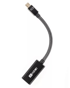 Кабель переходник адаптер HDMI 19F Mini DisplayPort M 4K 15 см TA663 Telecom