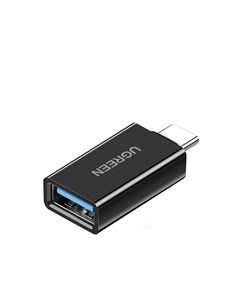 Переходник адаптер USB USB Type C 3A черный US173 20808 Ugreen