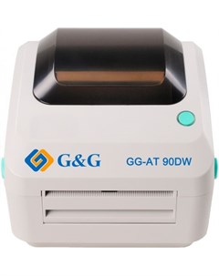 Принтер этикеток GG AT 90DW прямая термопечать 203dpi 127мм LAN USB 20GGAT90DWE G&g