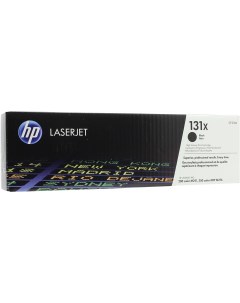 Картридж лазерный 131X CF210X черный 2400 страниц оригинальный для LaserJet Pro 200 color MFP M276n  Hp