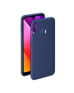 Чехол накладка для смартфона Huawei Y7 2019 Термопластичный полиуретан синий 86661 Deppa