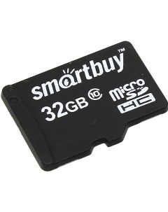 Карта памяти 32Gb microSDHC Class 10 Smartbuy