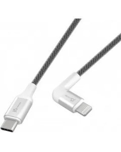 Кабель Lightning 8 pin USB Type C угловой 1 2м белый JALC15W J5create