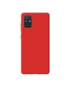 Чехол накладка для смартфона Samsung Galaxy A71 Термопластичный полиуретан красный 87452 Deppa