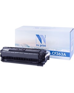 Картридж лазерный NV CF363AM CF363A пурпурный 5000 страниц совместимый для LJ Color M552dn M553dn M5 Nv print