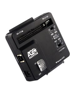 Переходник 3FBCP 2 5 SSD 2 5 3 5 IDE 2 5 3 5 SATA to USB 3 0 BackUp Black Agestar