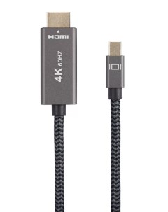 Кабель Mini DisplayPort 20M HDMI 19M 4K экранированный 1 8 м TA562M 1 8M Telecom