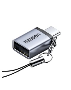 Переходник адаптер USB USB Type C 3A серый US270 50283 Ugreen