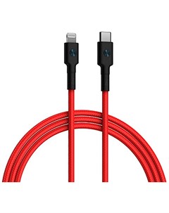 Кабель Lightning 8 pin USB Type C MFi 3A 1 5м красный ZMI AL875 AL875 Red Xiaomi
