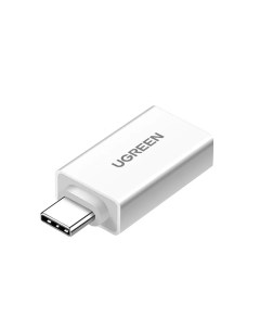 Переходник адаптер USB USB Type C белый US173 30155 Ugreen