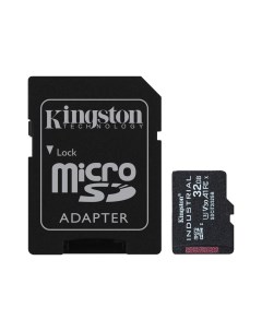 Карта памяти промышленная 32Gb microSDHC Industrial Class 10 UHS I U3 V30 A1 адаптер SDCIT2 32GB Kingston