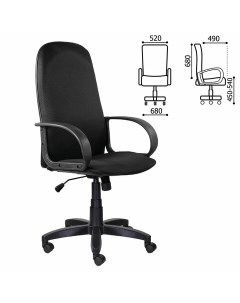Кресло офисное Praktik EX 279 черный 532019 Brabix