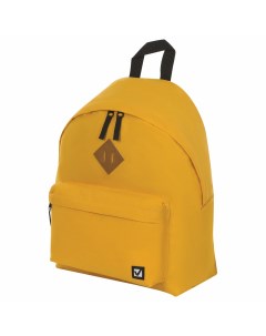 Рюкзак сити формат 1 отделение желтый 225378 Brauberg